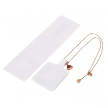 Этикетка 30х30мм Jewelry белая