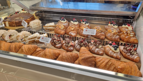 Кулинария Аэробар Небо, г. Калининград, Аэропорт Храброво - установка электронных ценников