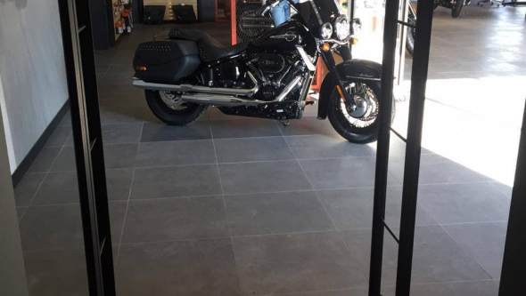 Воровать стали по-крупному. Harley-Davidson