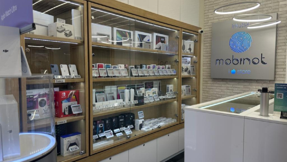 Магазин Mobinot, г. Иркутск - установка электронных ценников