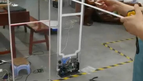 Загружаем прошивку в платы и тестируем антикражные системы VORMATIC в Mono режиме