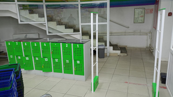 Магазин Fix Price, г. Улан-Удэ, ул. Намжилова 6 - проход 160 см