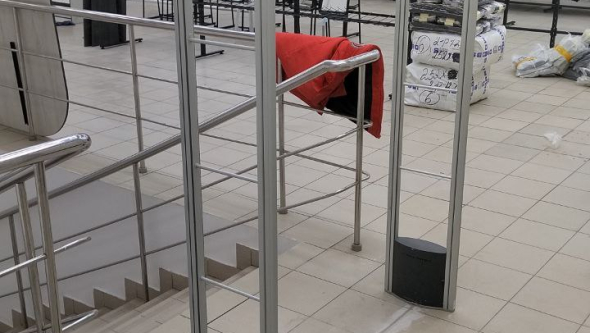 Магазин 4 Сезона, г. Россошь, Воронежская область - 2 прохода по 120 см