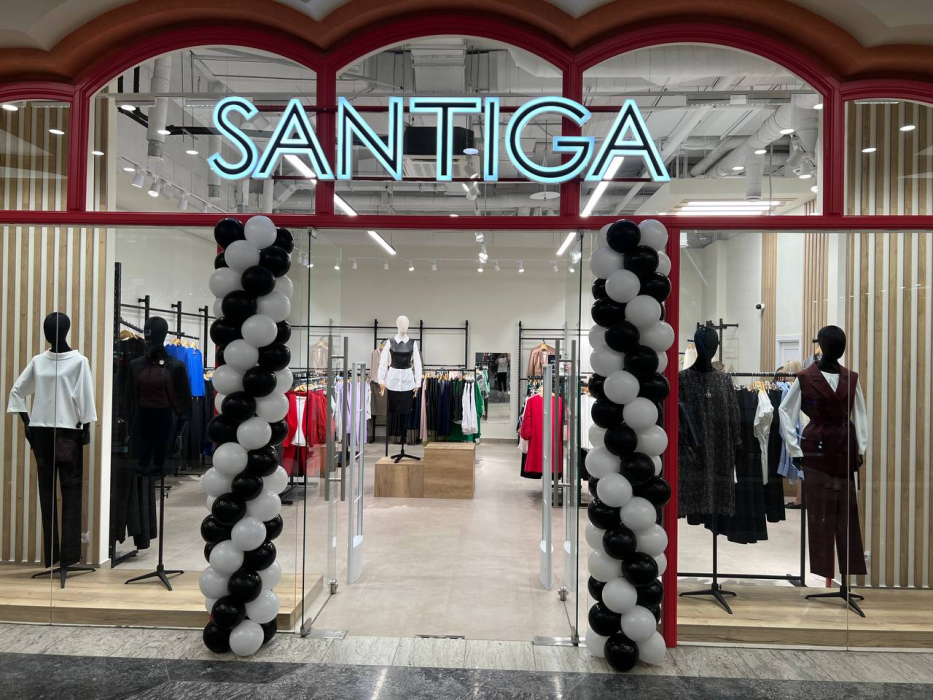 Магазин Santiga, г. Воронеж, Центр Галереи Чижова - проход 180 см3