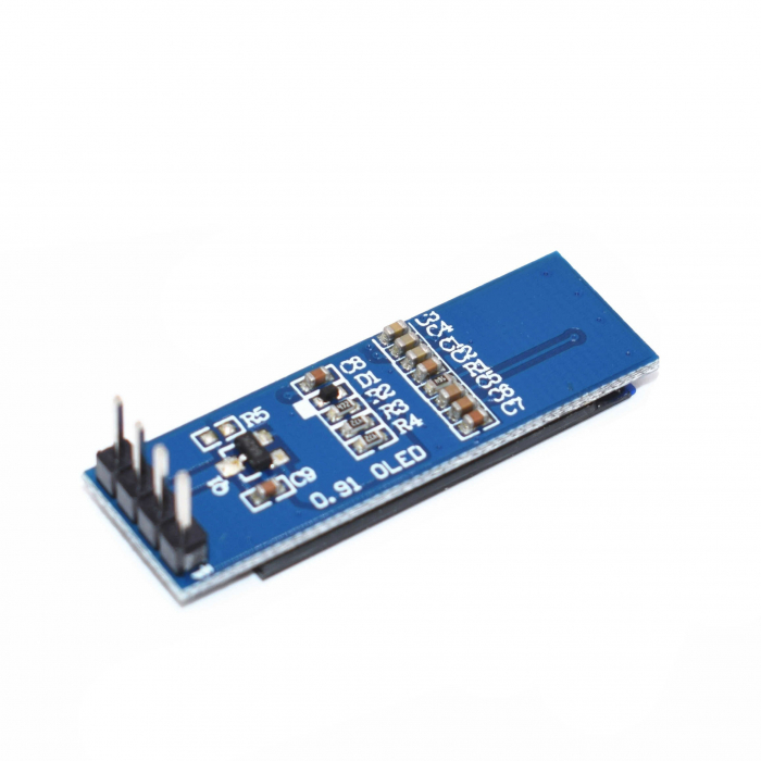 OLED дисплей 128x32px 0.91 дюйм, IIC, монохромный белый2