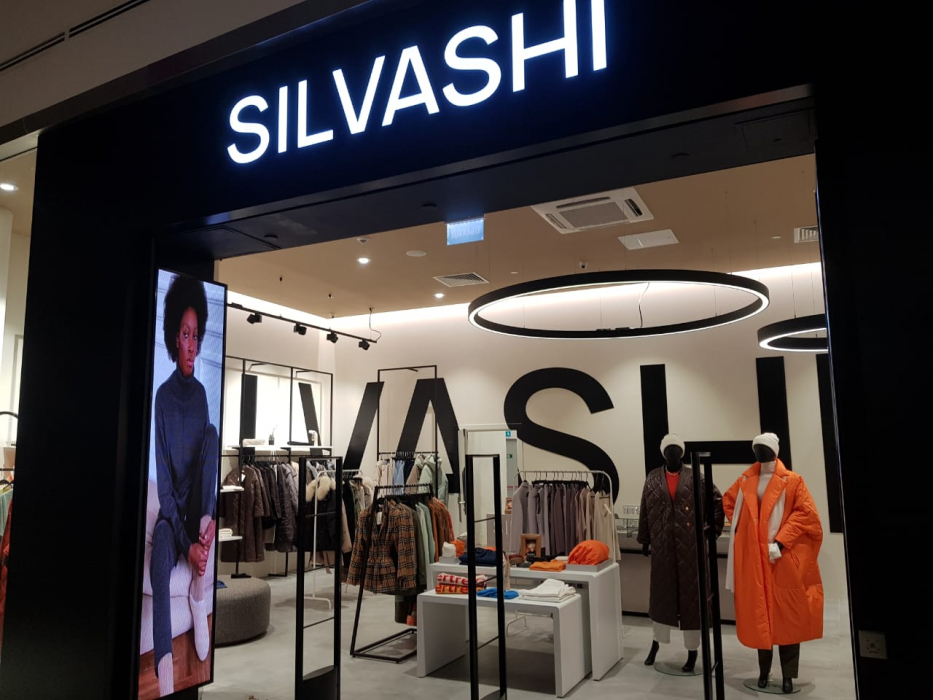 Магазин SILVASHI, г. Москва, ТЦ Метрополис - проход 380 см2