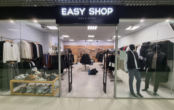 Магазин Easy Shop, г. Воронеж, ТЦ Атмосфера - проход 180 см