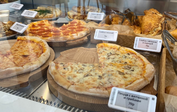 Кулинария Скатёрка, Краснодарский край, г. Лабинск ул. Халтурина 18 - установка электронных ценников